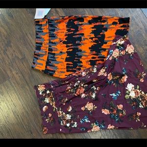 Lularoe Casey skirt plus floral skirt